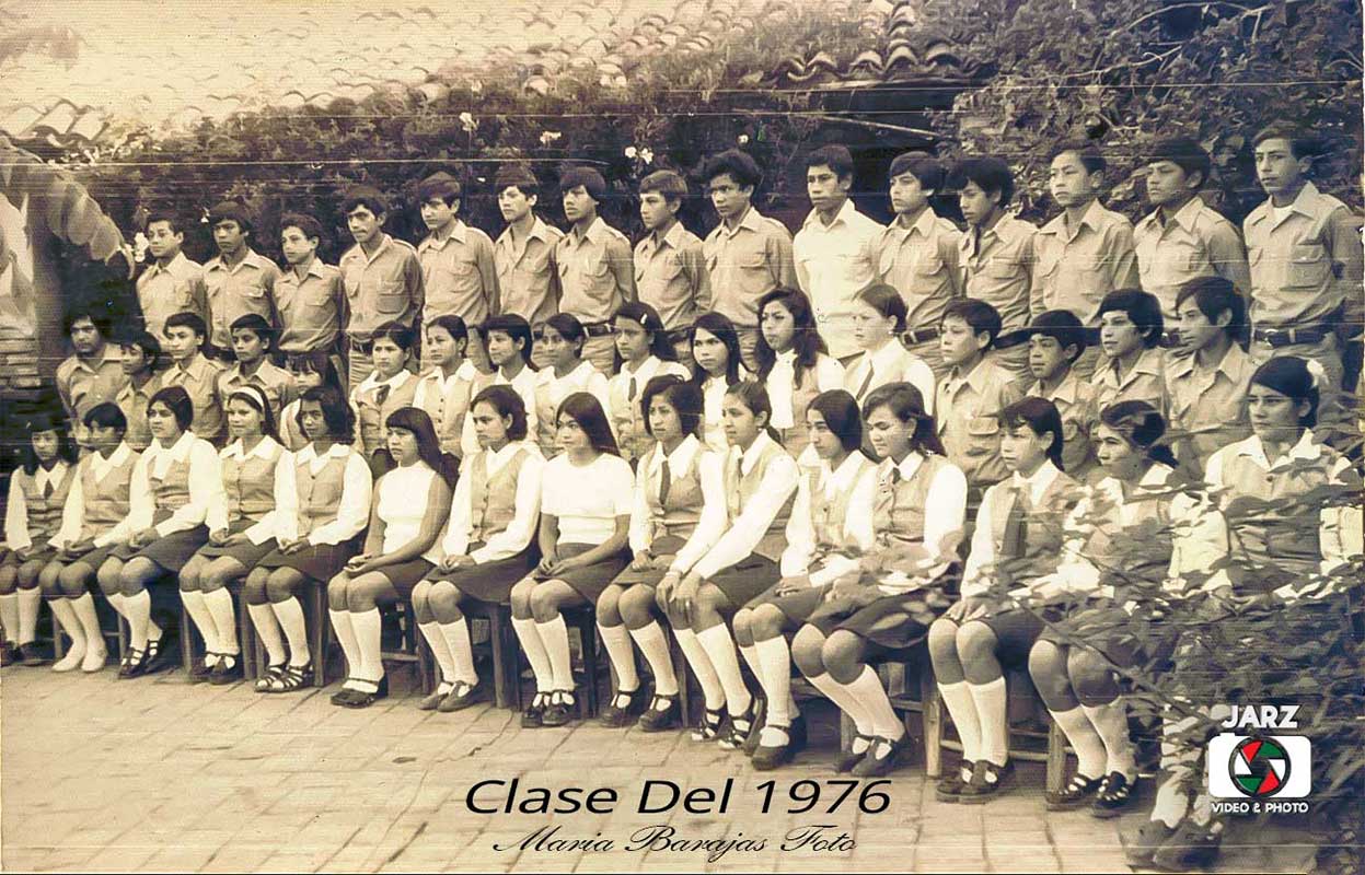 Clase de secundaria primera generacion